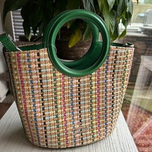 Kate Spade Rafa/wicker bag new with tags